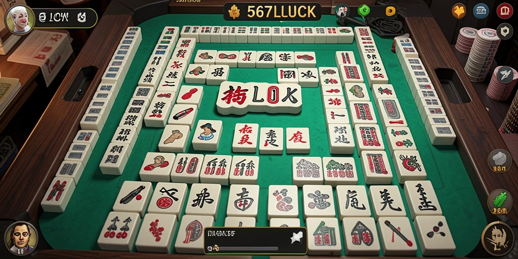 Screenshot gameplay 567LUCK yang menunjukkan tantangan Mahjong yang menarik.
