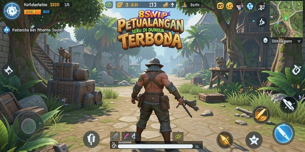 Tampilan gameplay 8SVIP yang memukau di dunia terbuka.