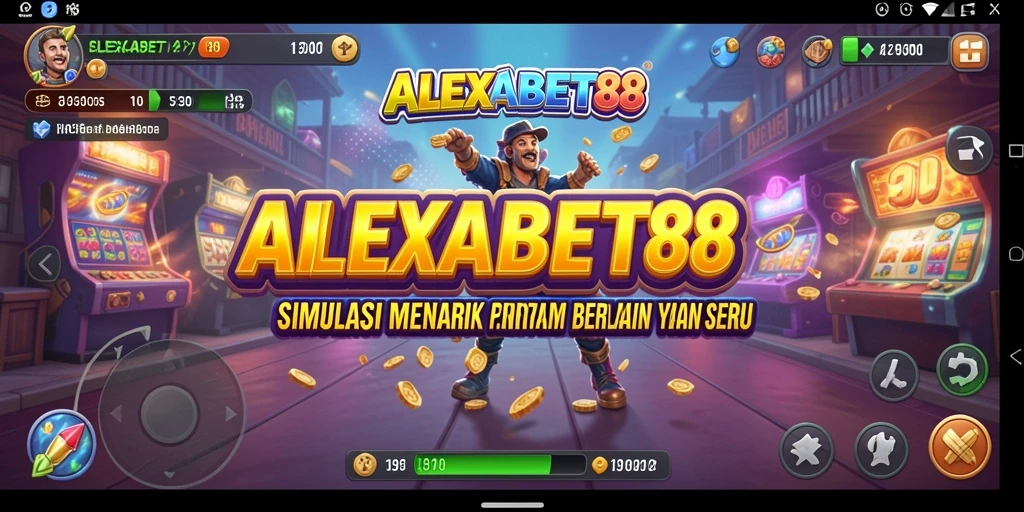 Tampilan gameplay ALEXABET88 yang mendebarkan dan interaktif.