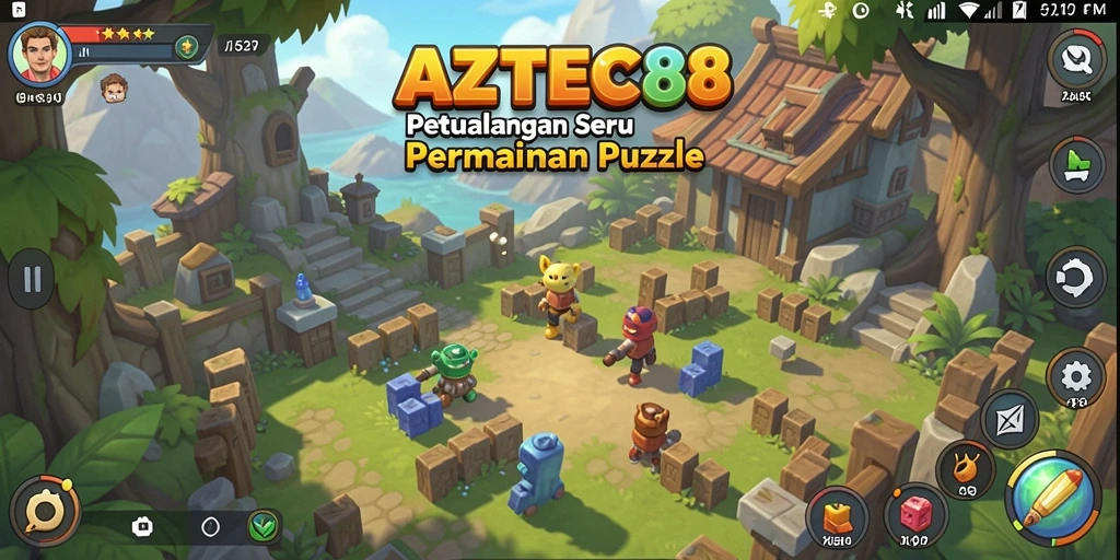 Tampilan gameplay AZTEC88 yang seru dan menantang.