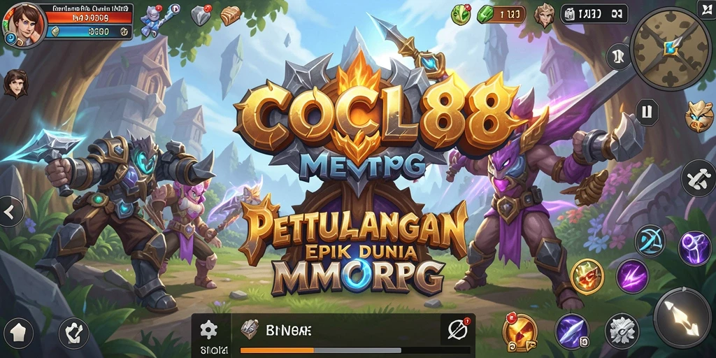 Gameplay COCOL88 yang mendebarkan dan interaktif dalam dunia MMORPG.