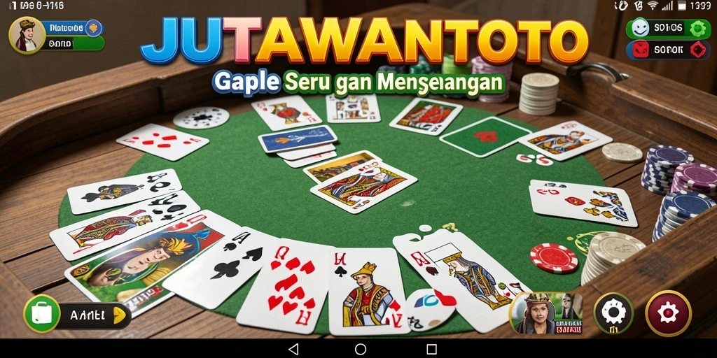 Gameplay menarik JUTAWANTOTO dengan tampilan yang cerah dan interaktif.