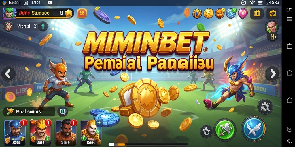Screenshot gameplay MIMINBET yang menunjukkan aksi seru di dalam game.