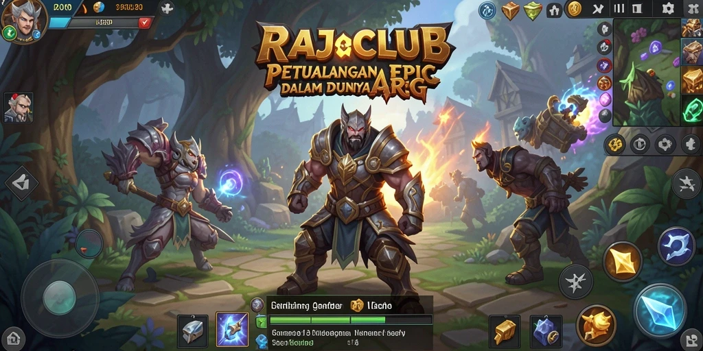 Gameplay seru RAJACLUB dalam dunia ARPG yang menarik.