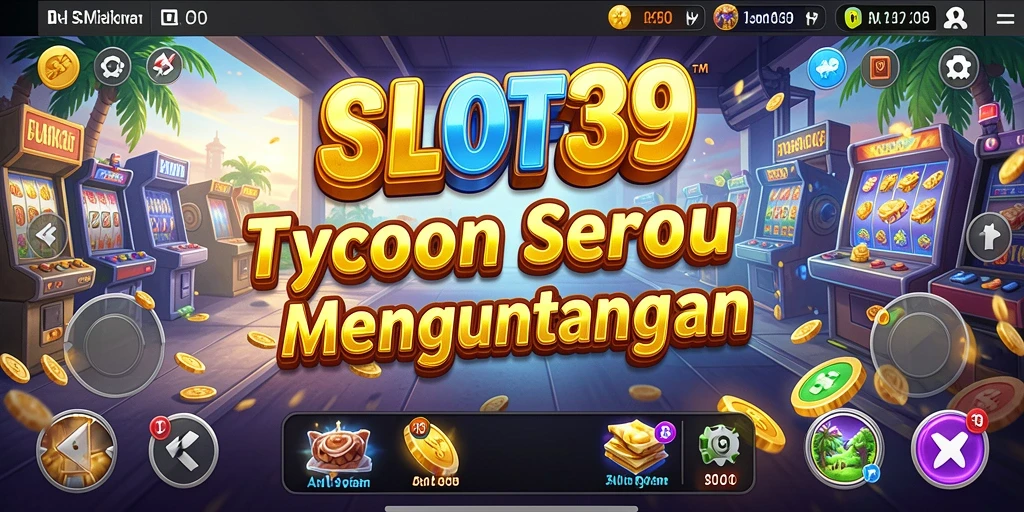 Gameplay menawan dari SLOT39 dengan elemen Tycoon.