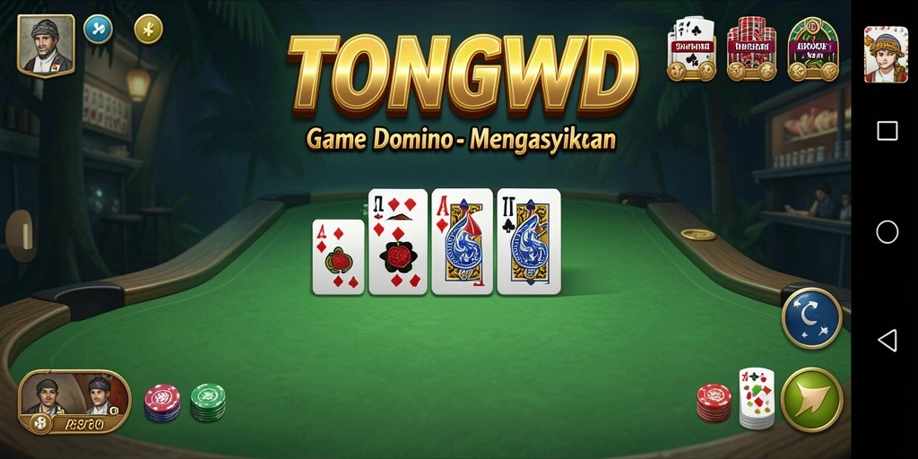 Tampilan gameplay seru dari TONGWD yang menarik dan interaktif.