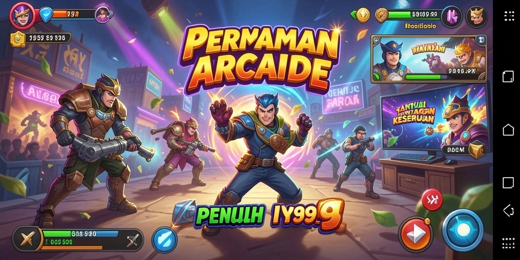 Tampilan gameplay seru dari Y89 yang menantang.
